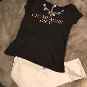 Champagne Diet Shirt